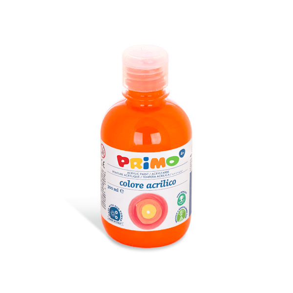 Schoolstoreng Ltd | Ready-mix fluo poster paint bottle 300ml Orange 250